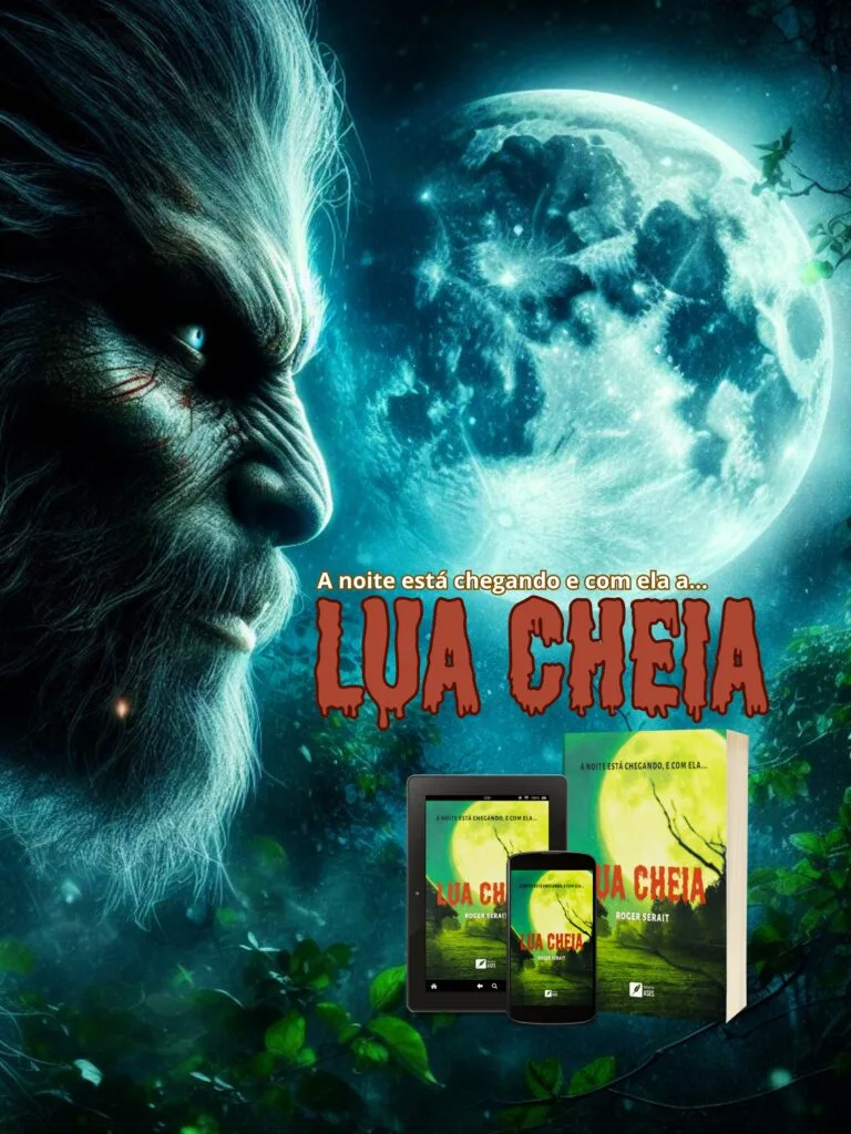Capa do livro Lua Cheia.