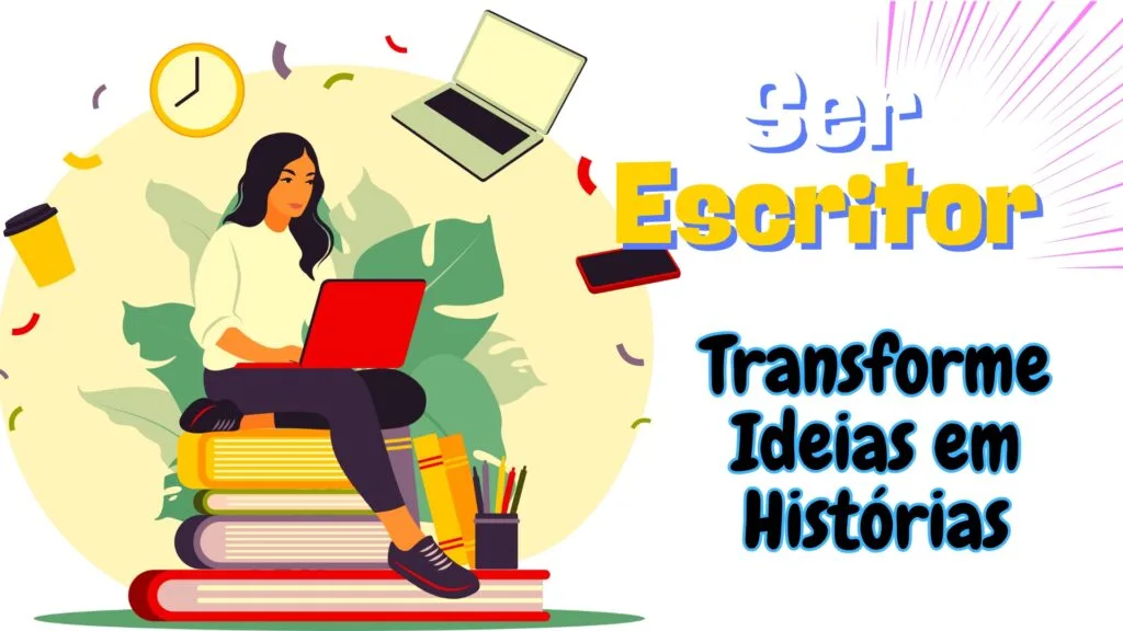 Capa oficial do curso online para formação de novos escritores.