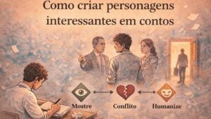 como criar personagem