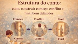 estrutura do conto