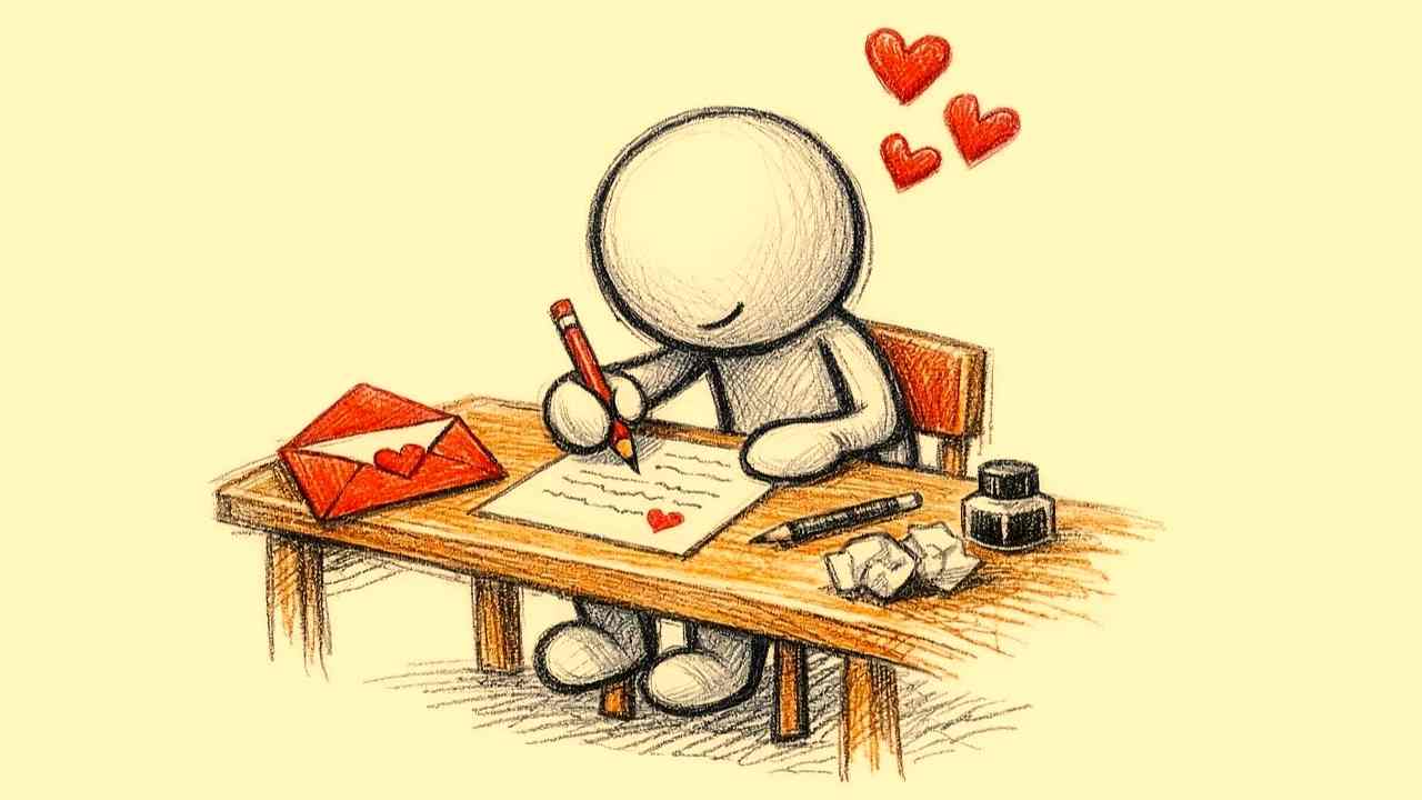 tempo para escrever 1000 palavras