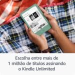 Imagem mostra o lançamento do novo kindle