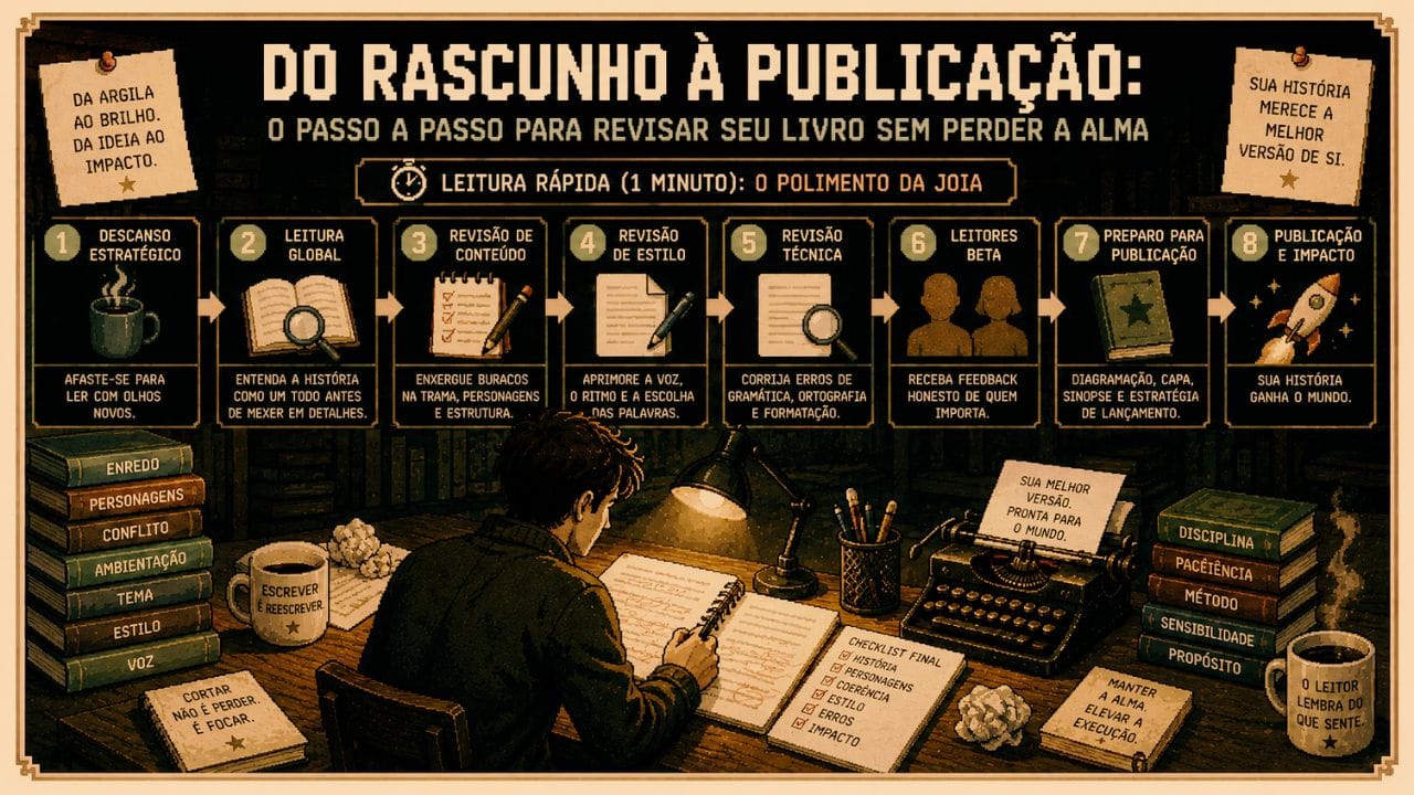 aprender a revisar seu livro com método e sensibilidade