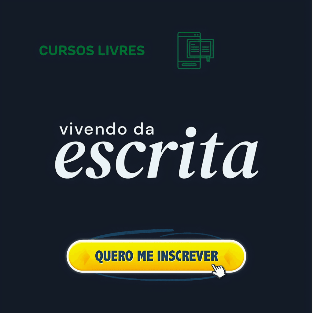 E-book Vivendo da Escrita Criativa para autores iniciantes.